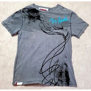 TONY HAWK SHIRT‎ HAWK BRAND Y2K MEDIUM ABSTRACT HK042820-05